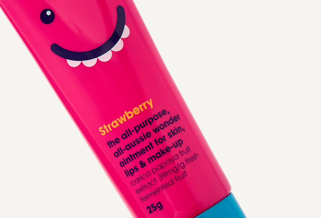 Pure Paw Paw nourishing lip ointment balm Strawbery pink Pink 25 g Pure Paw Paw nourishing lip ointment balm Strawbery pink