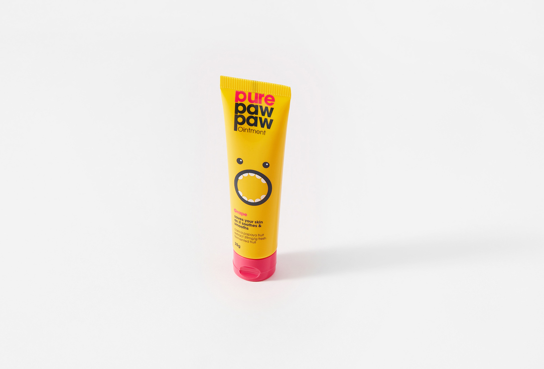 Pure Paw Paw nourishing lip ointment balm GRAPE YELLOW