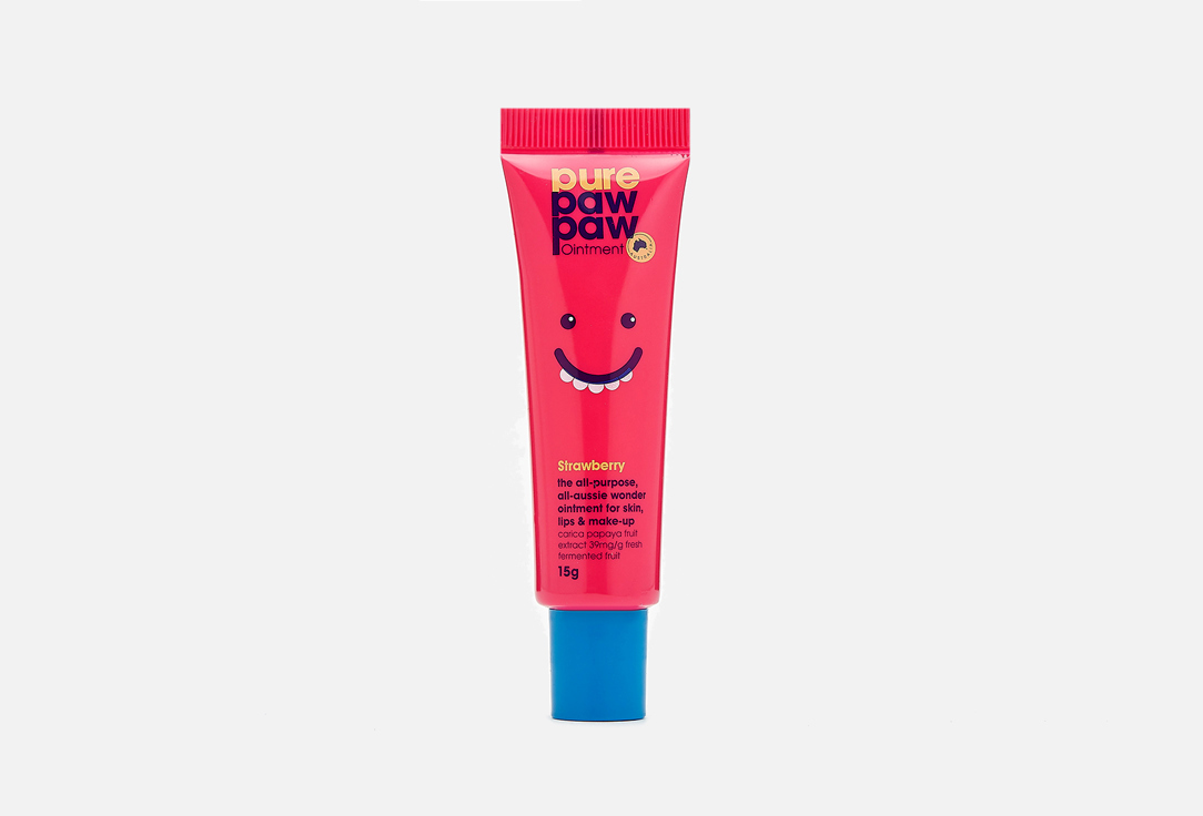 Pure Paw Paw nourishing lip ointment balm Strawberry 15 g Pure Paw Paw nourishing lip ointment balm Strawberry