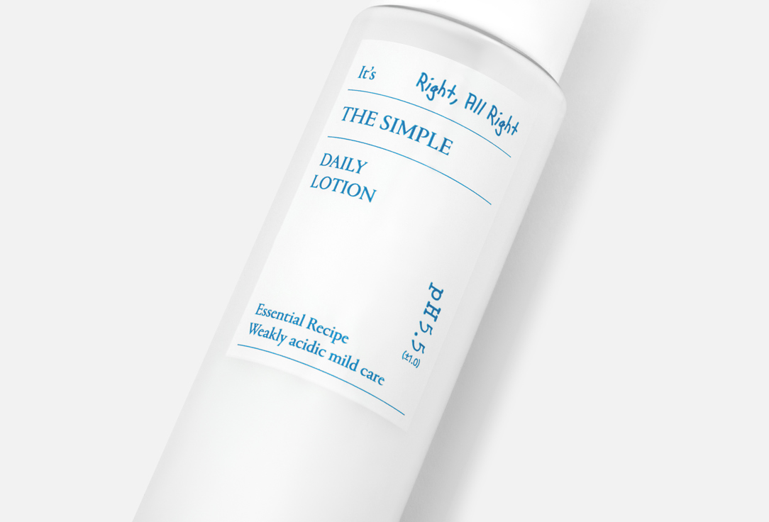SCINIC Ежедневный лосьон для чувствительной кожи The Simple Daily Lotion 145 мл SCINIC Ежедневный лосьон для чувствительной кожи The Simple Daily Lotion