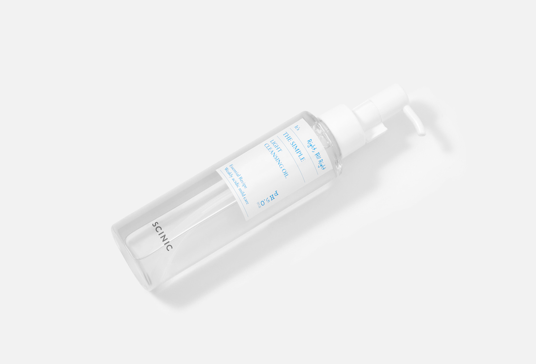 SCINIC Face cleansing oil The Simple Light