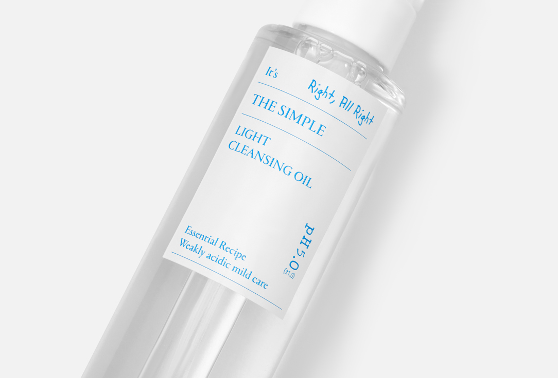 SCINIC Face cleansing oil The Simple Light
