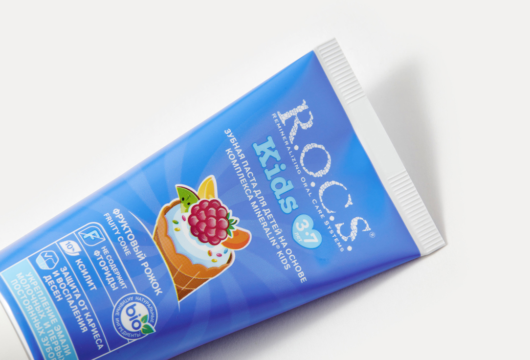 R.O.C.S Toothpaste for Kids Fruity Cone