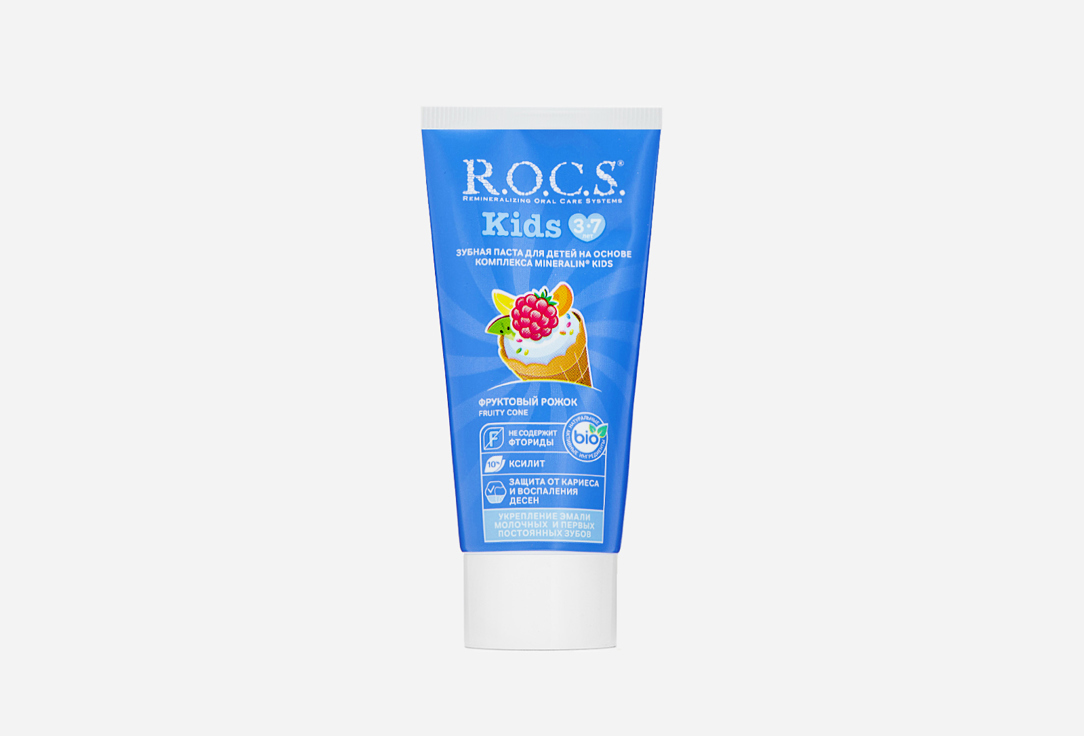 R.O.C.S Toothpaste for Kids Fruity Cone