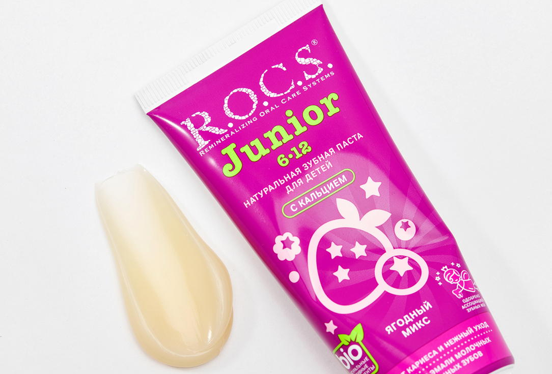 R.O.C.S Toothpaste for Kids 6–12 years Berry Mix