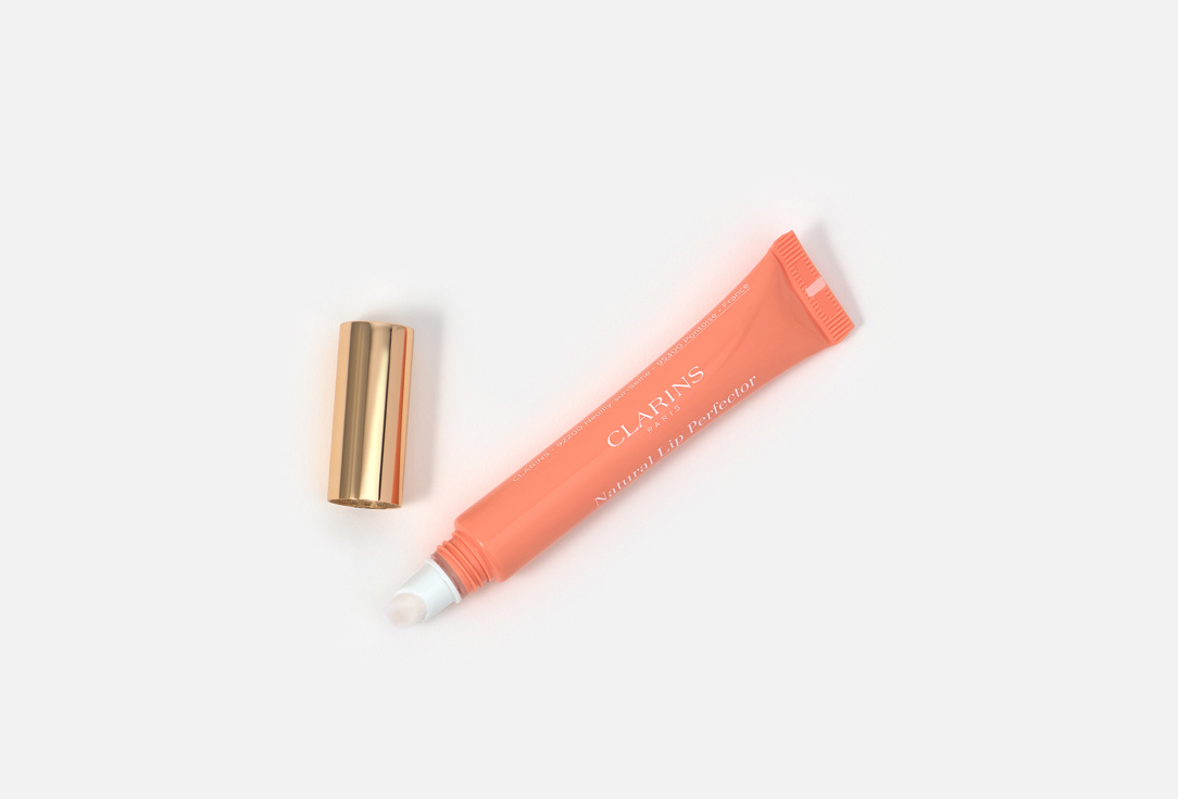 Clarins Lip Gloss Natural lip perfector 02, Apricot shimmer 12 ml Clarins Lip Gloss Natural lip perfector