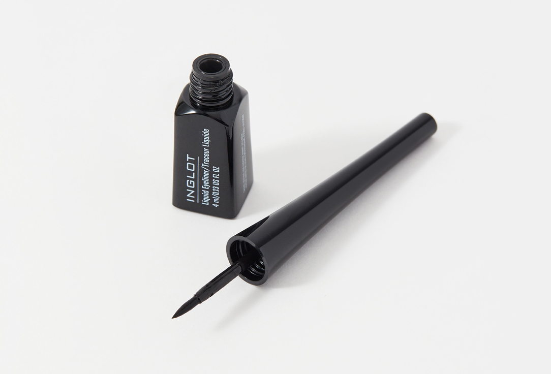 Inglot liquid eyeliner with a hard felt applicator liquid eyeliner
