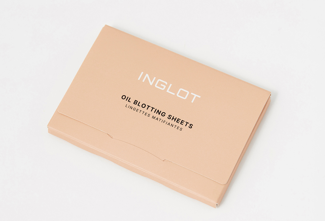 Inglot Салфетки матирующие Oil blotting sheet 50 шт Inglot Салфетки матирующие Oil blotting sheet