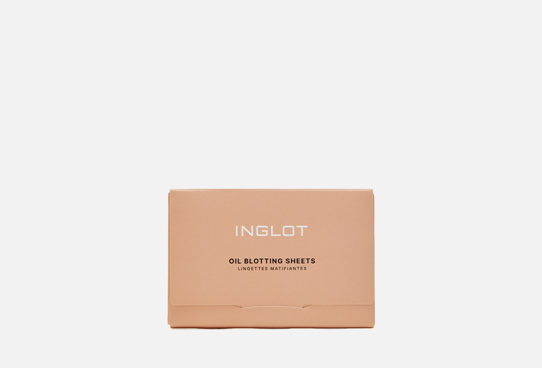 Inglot Салфетки матирующие Oil blotting sheet 50 шт Inglot Салфетки матирующие Oil blotting sheet