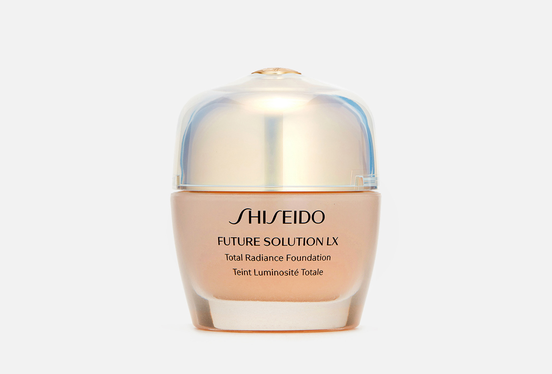 Shiseido Foundation with a radiant effect Future solution lx 3, Rose 30 ml Shiseido Foundation with a radiant effect Future solution lx
