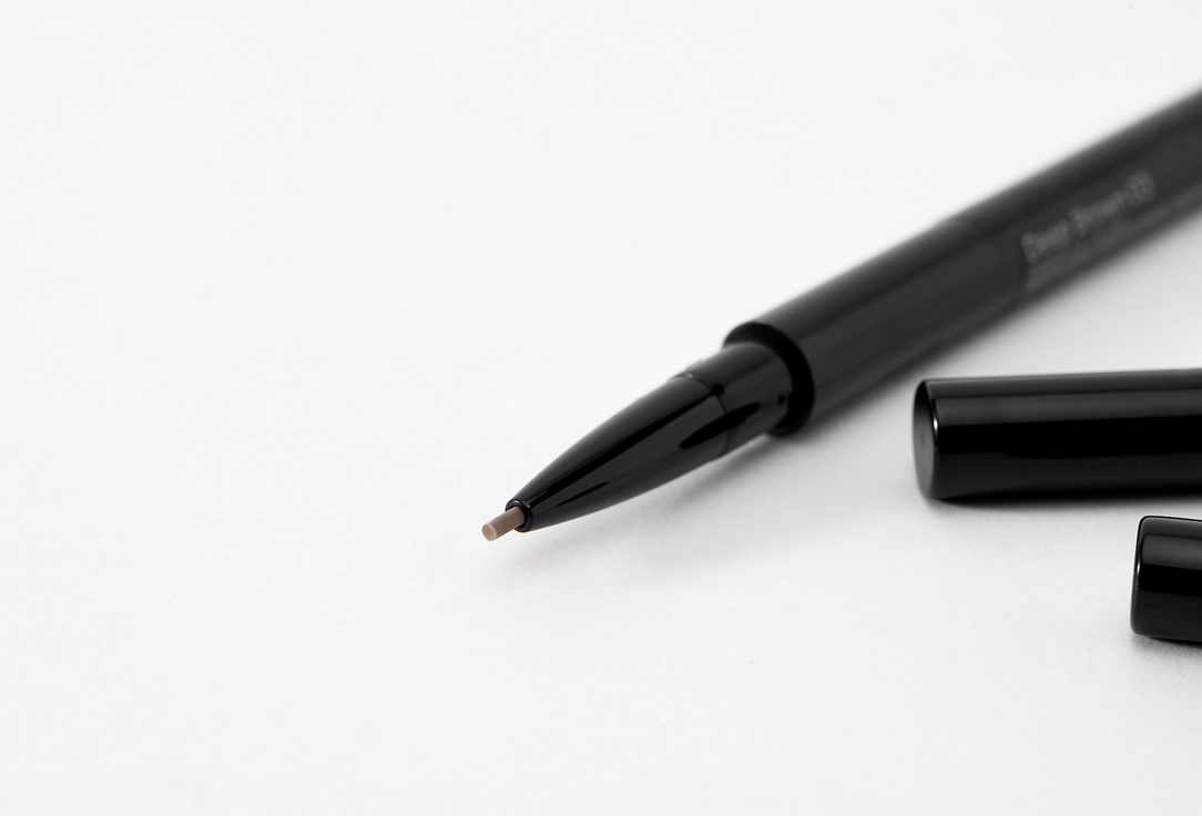 Shiseido Shaping eyebrow pencil inktrio 03, Deep brown 0.31 g Shiseido Shaping eyebrow pencil inktrio