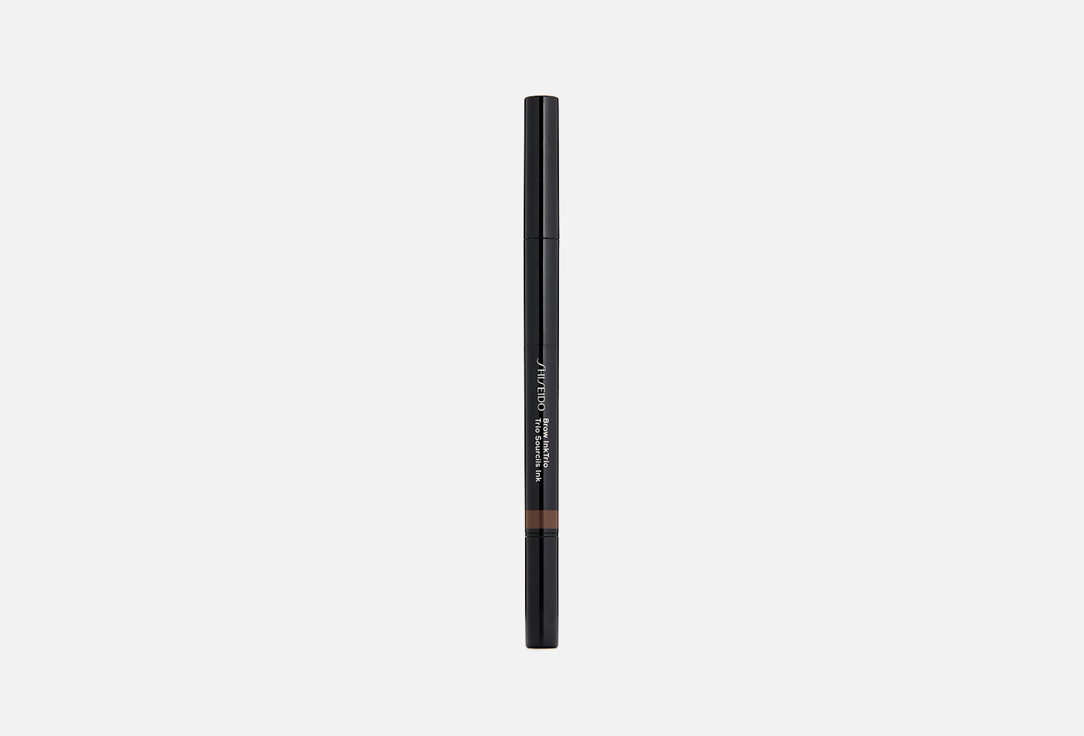 Shiseido Shaping eyebrow pencil inktrio 03, Deep brown 0.31 g Shiseido Shaping eyebrow pencil inktrio