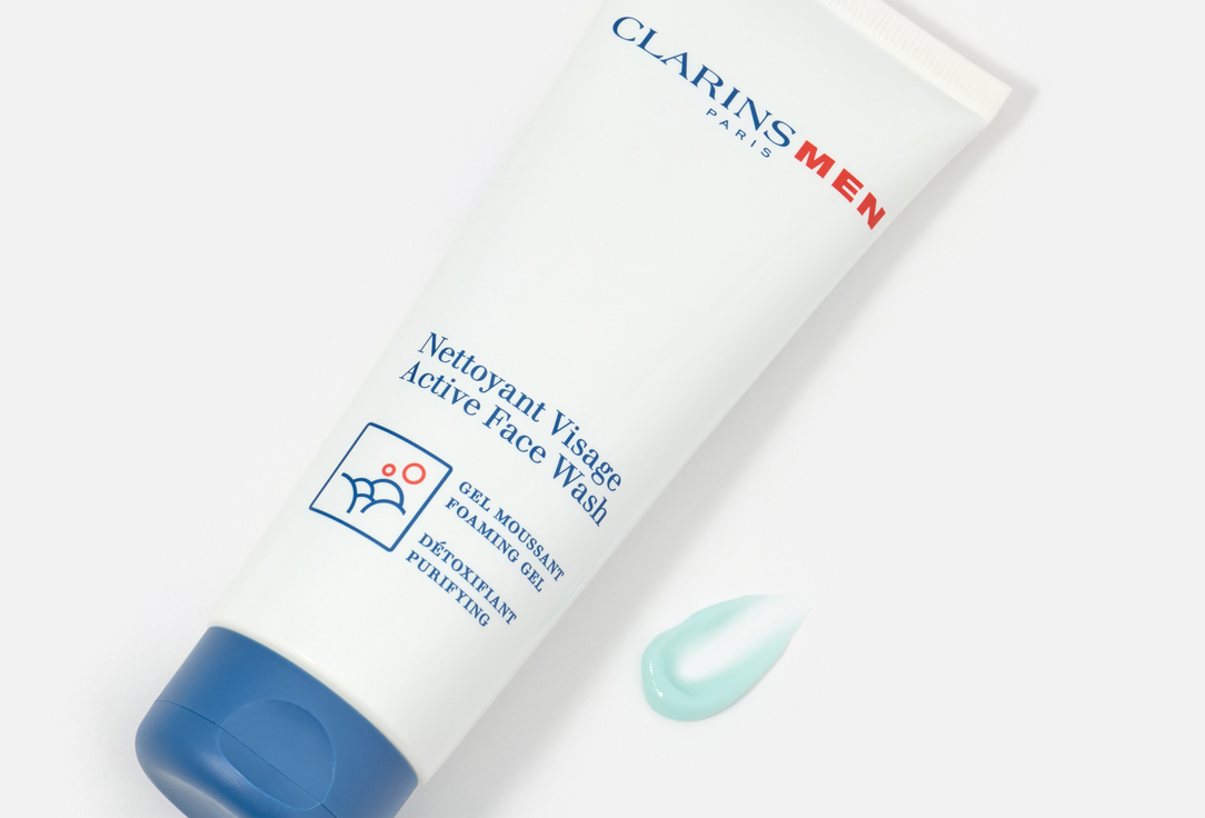 Clarins Gentle foaming gel face wash Men Active Face Wash 125 ml Clarins Gentle foaming gel face wash Men Active Face Wash