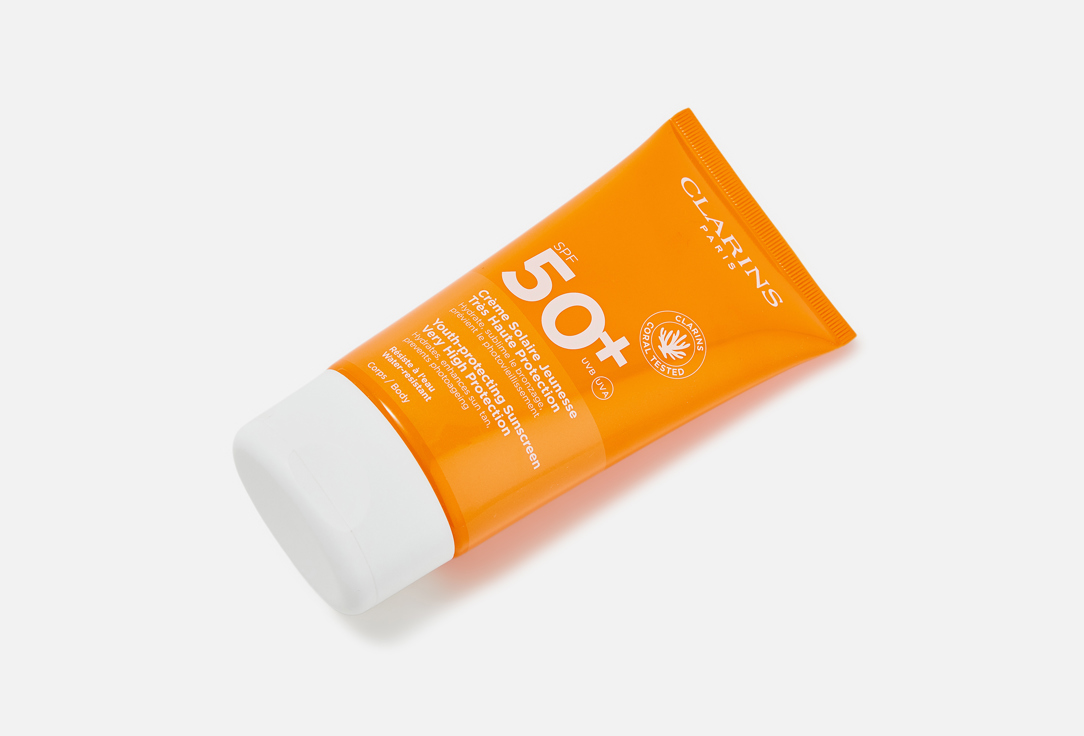 Clarins Солнцезащитный крем для тела SPF 50+ Crème Solaire Corps
