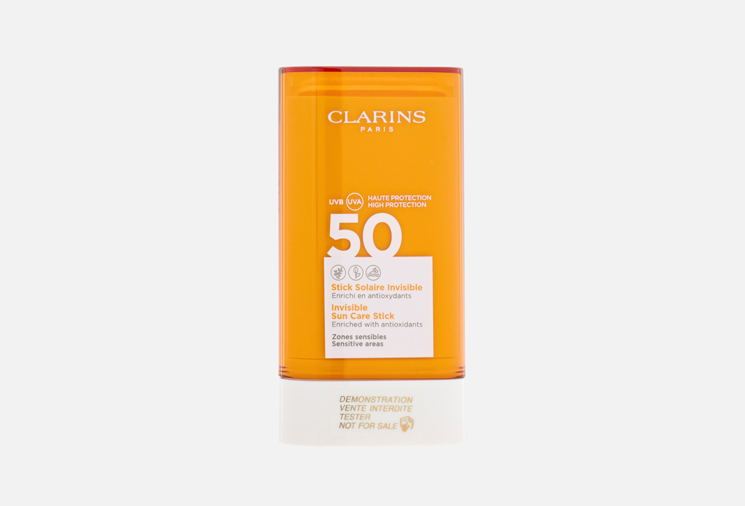 Clarins Sun protection pencil for sensitive areas of the face SPF 50 Stick Solaire Invisible