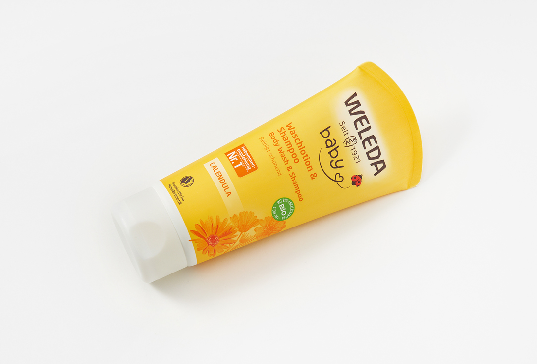 Weleda Gentle Shampoo & Body Wash 2-in-1 Baby Calendula