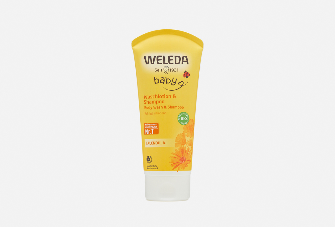 Weleda Gentle Shampoo & Body Wash 2-in-1 Baby Calendula
