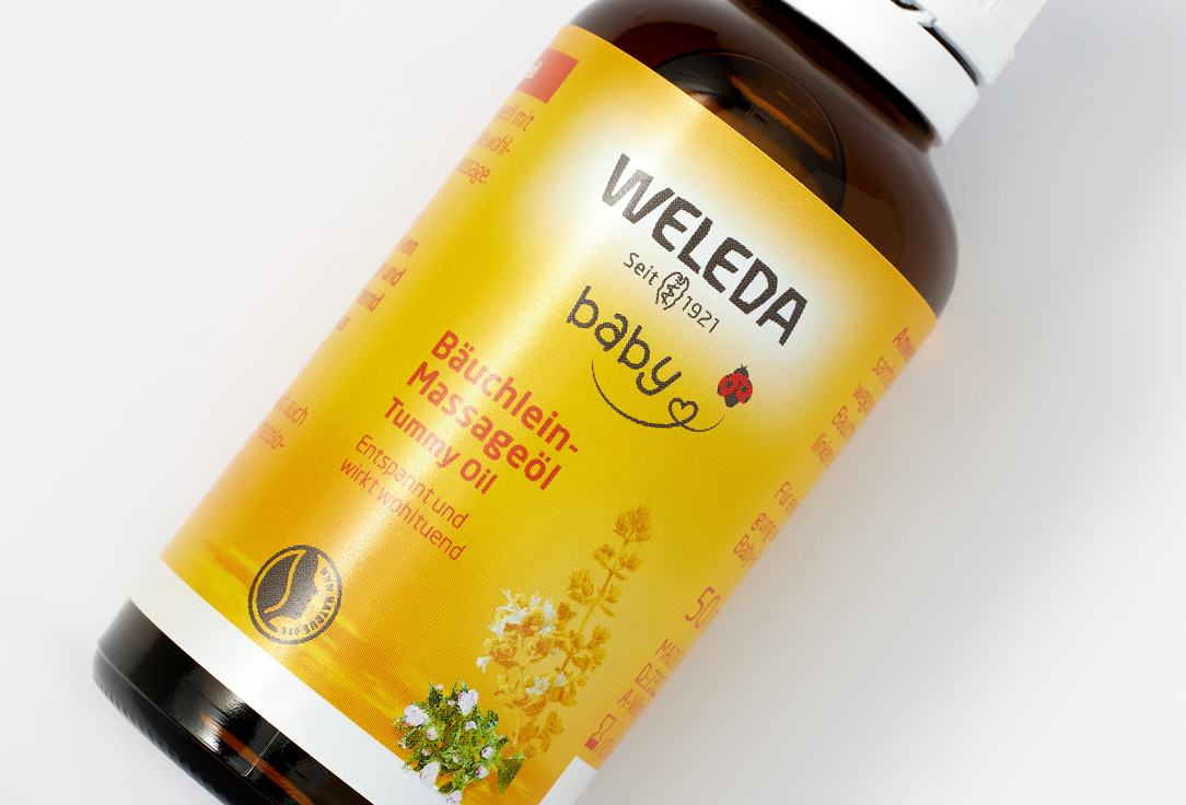 Weleda Tummy Massage Oil Baby Calendula