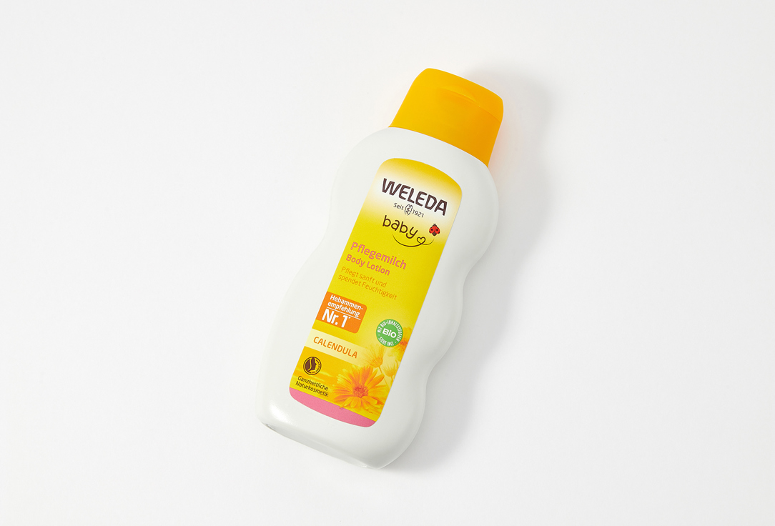Weleda Moisturizing Body Lotion Baby Calendula