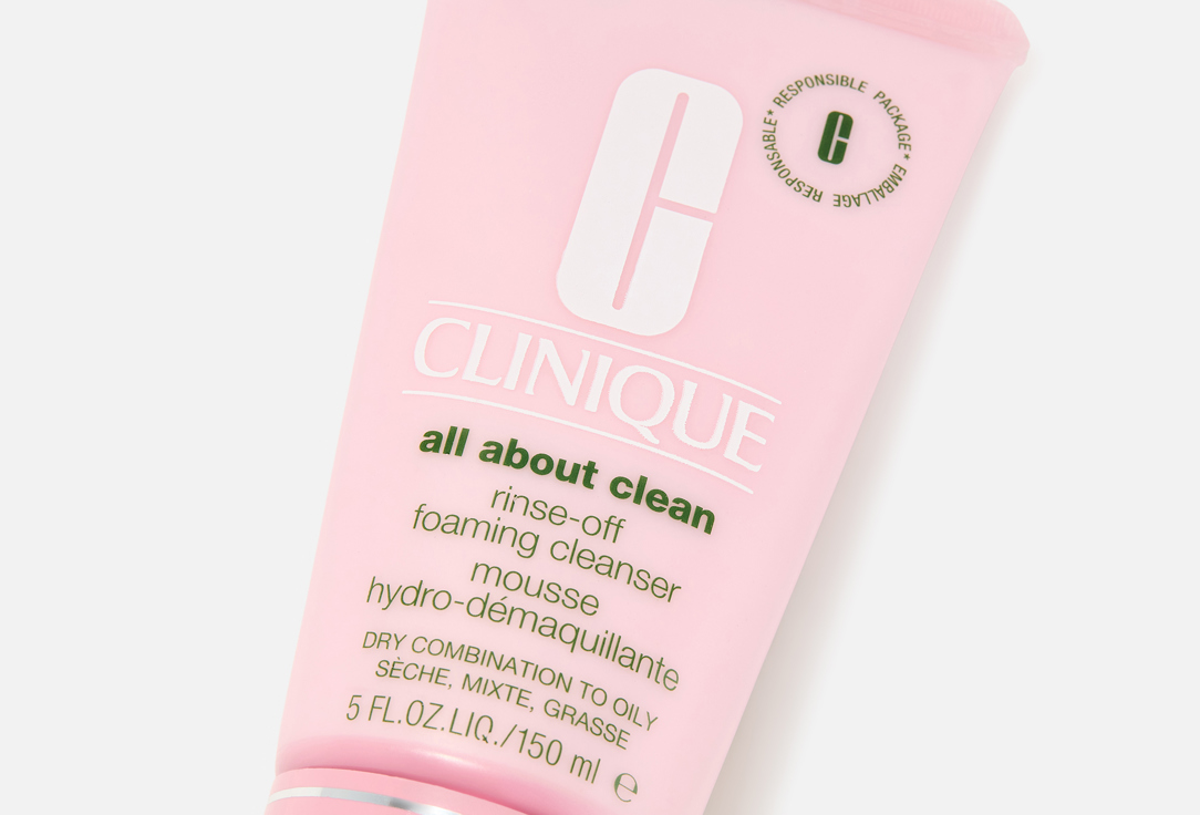 Clinique Face Cleanser Mousse Rinse Off FoamIng