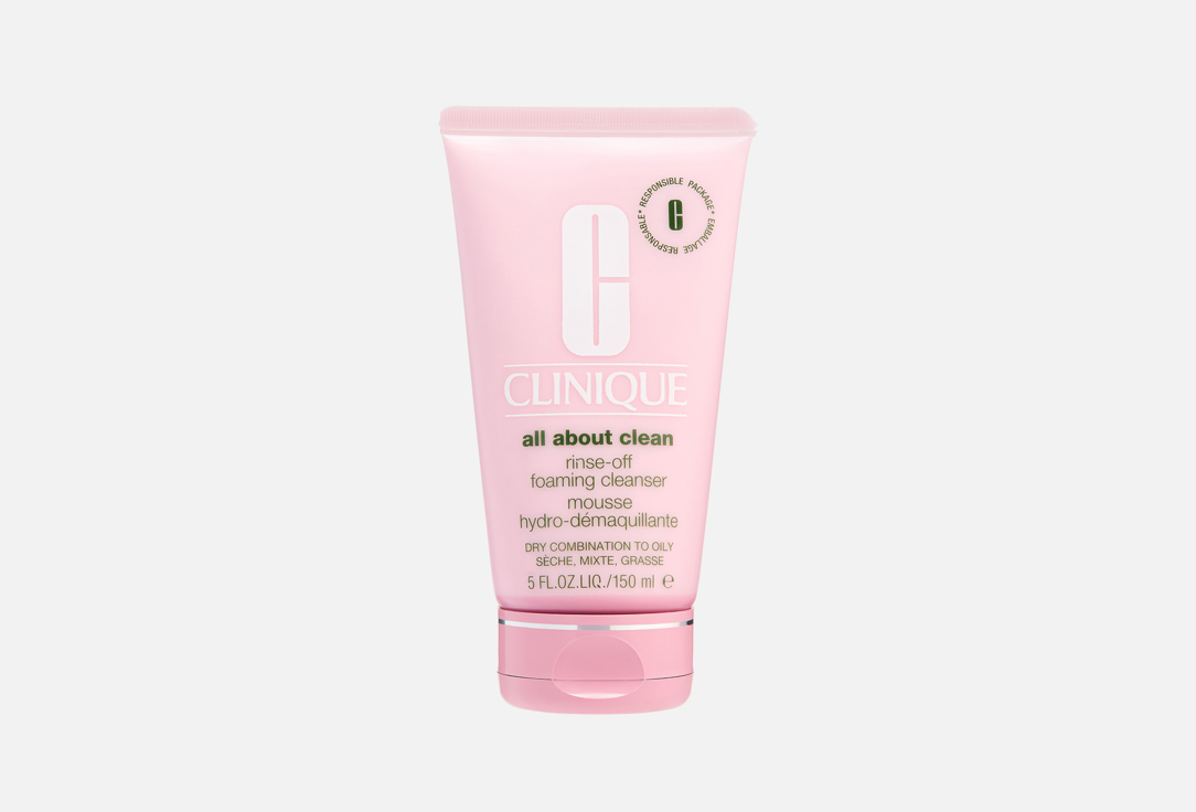 Clinique Face Cleanser Mousse Rinse Off FoamIng