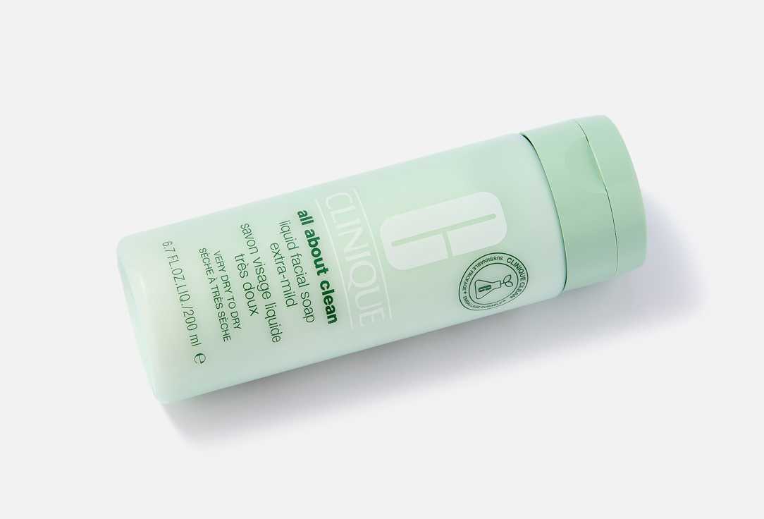 Clinique Liquid Face Soap for dry skin All About Clean