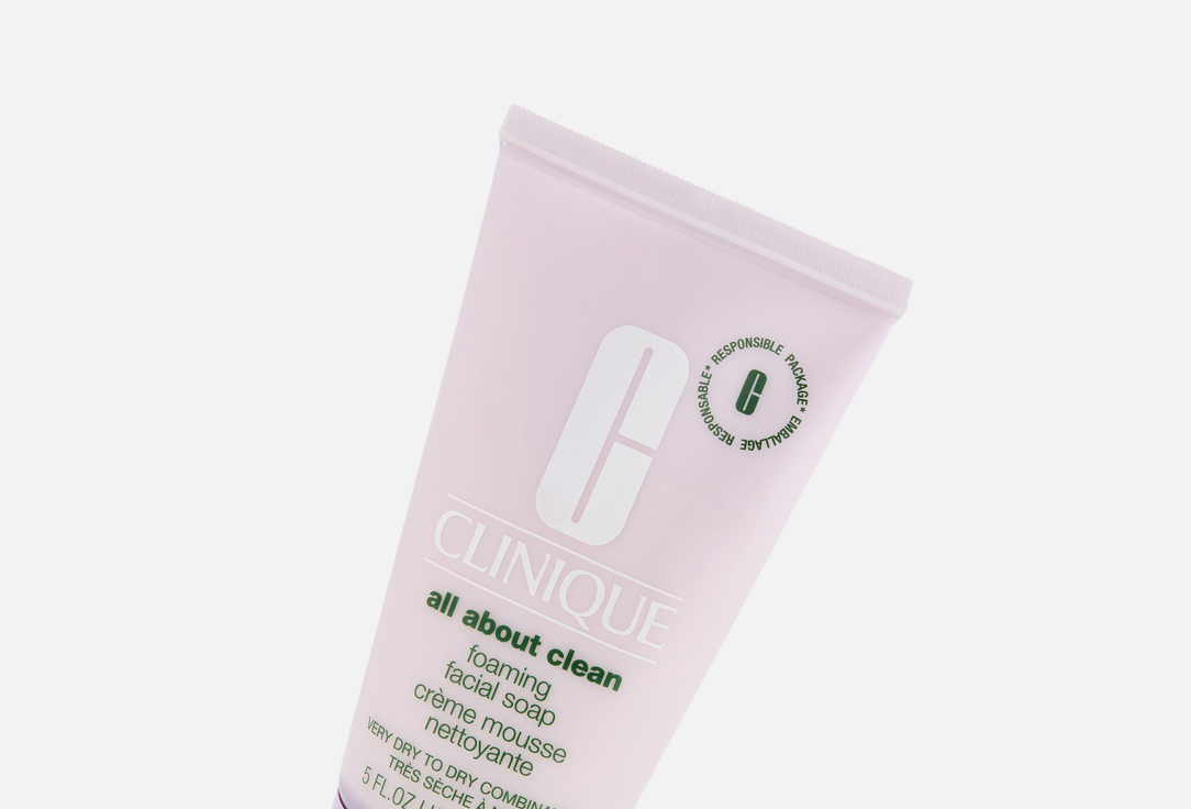 Clinique Moisturizing Foaming Face Soap All About Clean