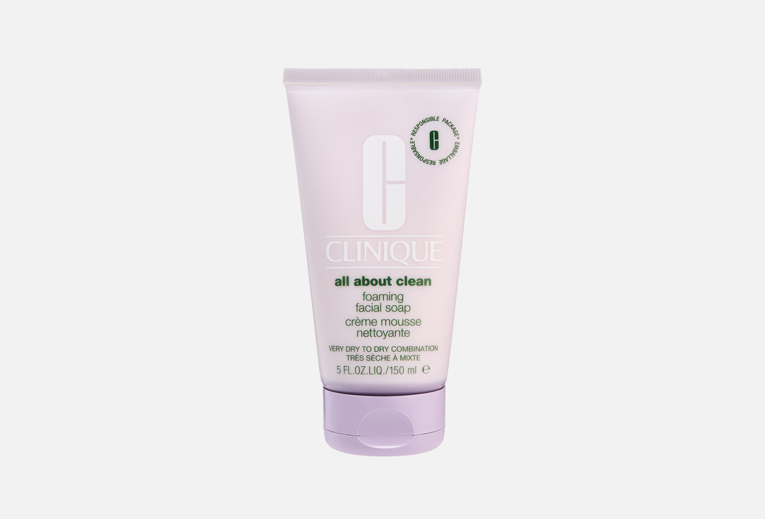 Clinique Moisturizing Foaming Face Soap All About Clean