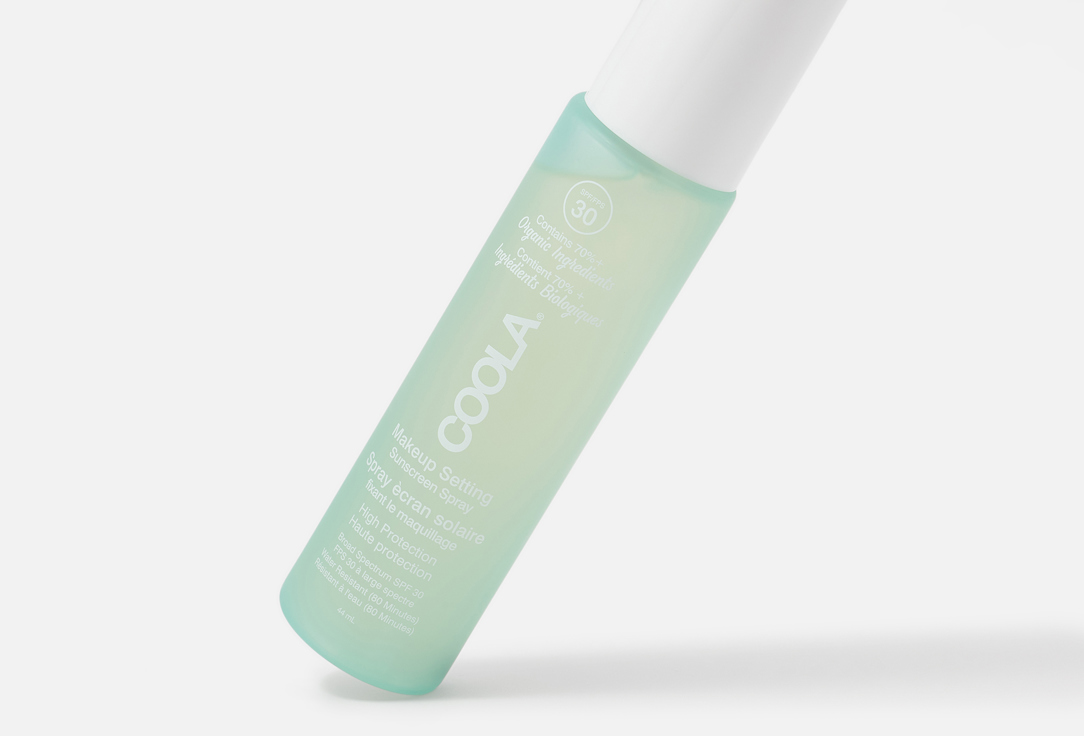 COOLA Finishing Sunscreen Spray SPF30 Makeup Setting Spray 44 ml COOLA Finishing Sunscreen Spray SPF30 Makeup Setting Spray