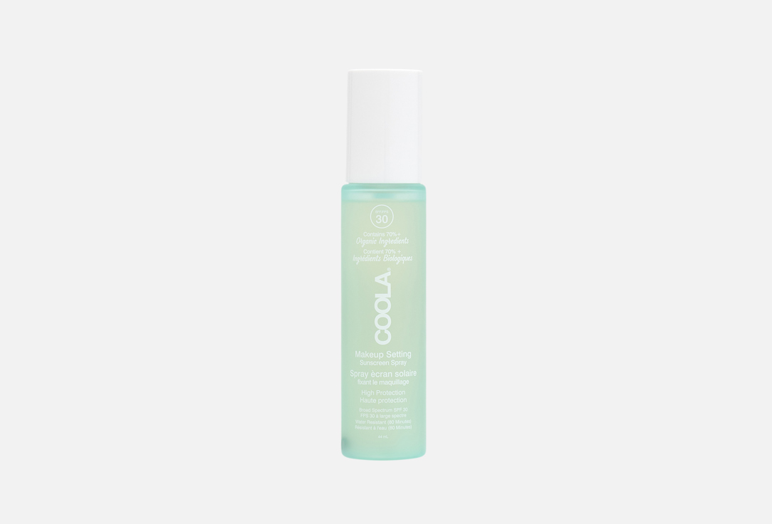 COOLA Finishing Sunscreen Spray SPF30 Makeup Setting Spray 44 ml COOLA Finishing Sunscreen Spray SPF30 Makeup Setting Spray