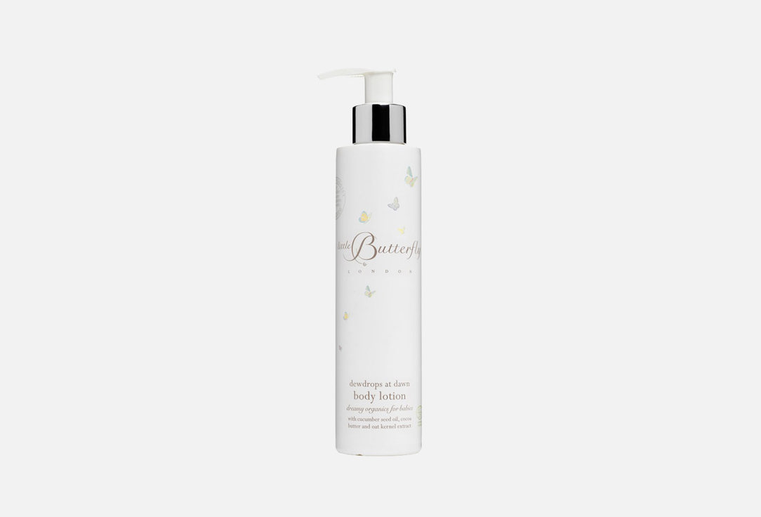 Little Butterfly London Baby BODY LOTION dewdrops at dawn