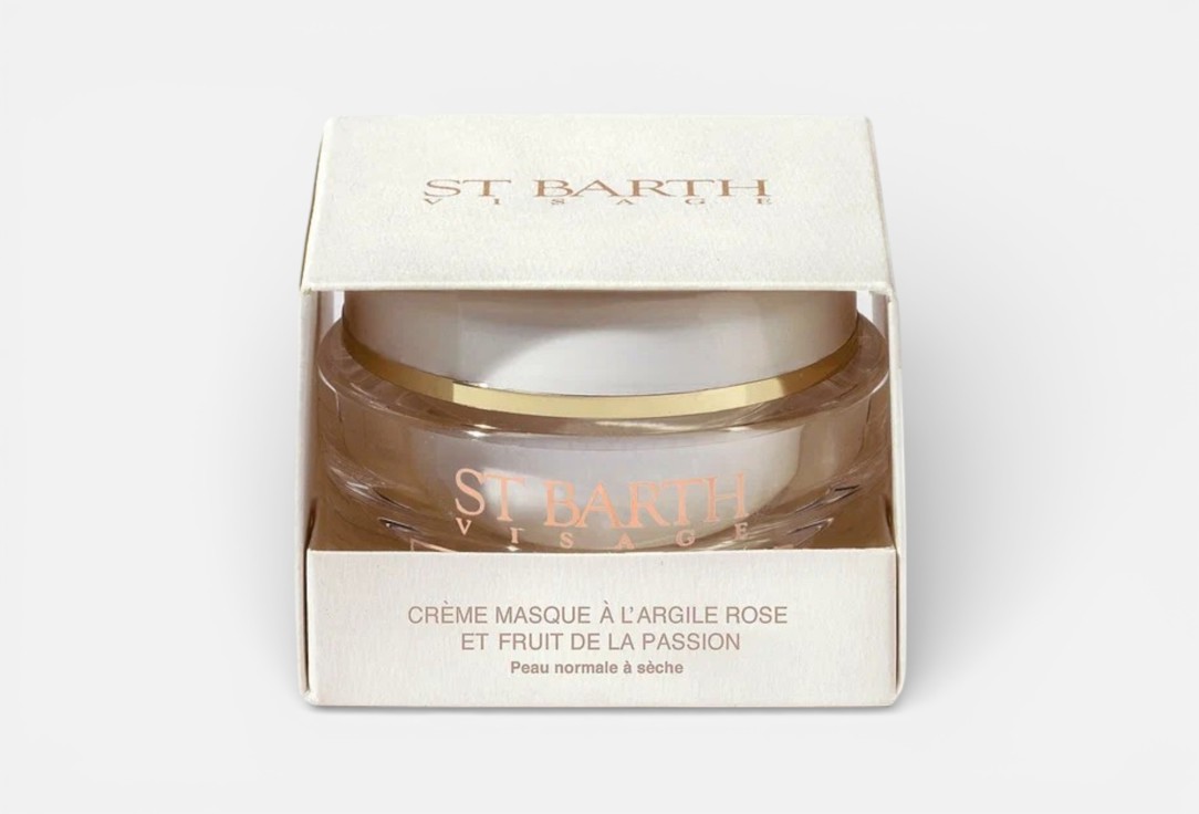 Ligne St. Barth Soothing face Mask Pink Clay & Passion Fruit