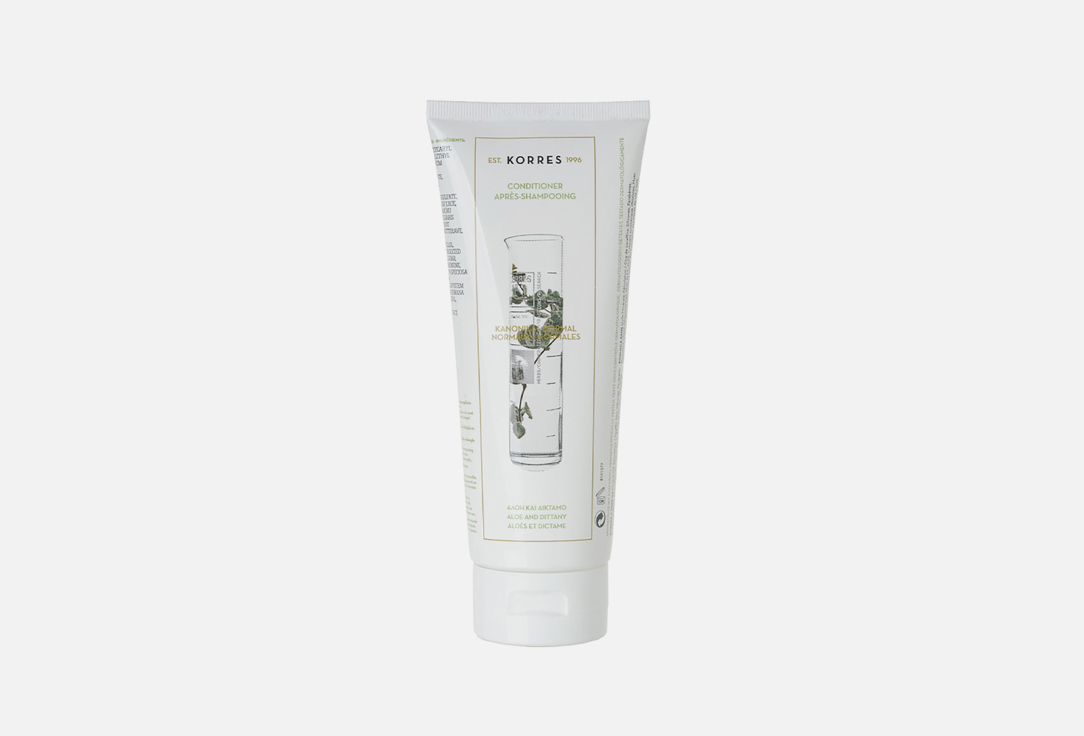 Korres Hair Conditioner for Normal Hair Aloe and Dittany 200 ml Korres Hair Conditioner for Normal Hair Aloe and Dittany