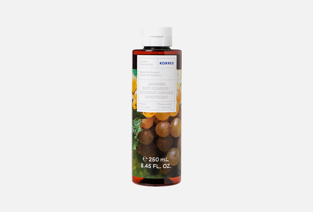Korres Renewing Body Cleanser Santorini Grape
