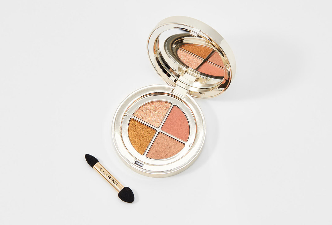 Clarins Eyeshadow Palette Ombre 4 Couleurs Limited Edition Golden hour gradation 4.2 g Clarins Eyeshadow Palette Ombre 4 Couleurs Limited Edition