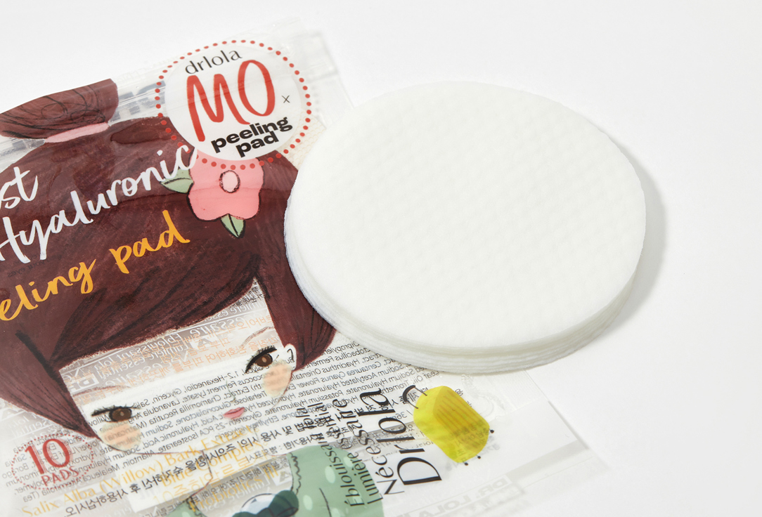 Dr. Lola Face Peel-Off Pads Moist hyaluronic