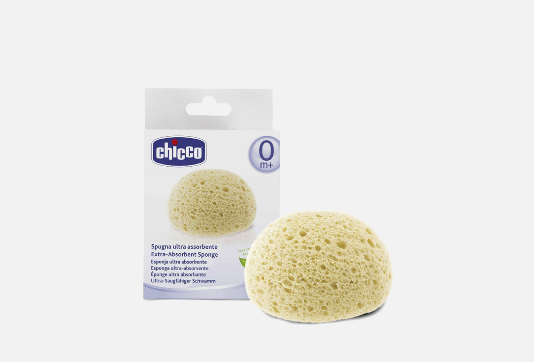 CHICCO Bath sponge Baby Moments Safe Hygiene Sponge CHICCO Bath sponge Baby Moments Safe Hygiene Sponge
