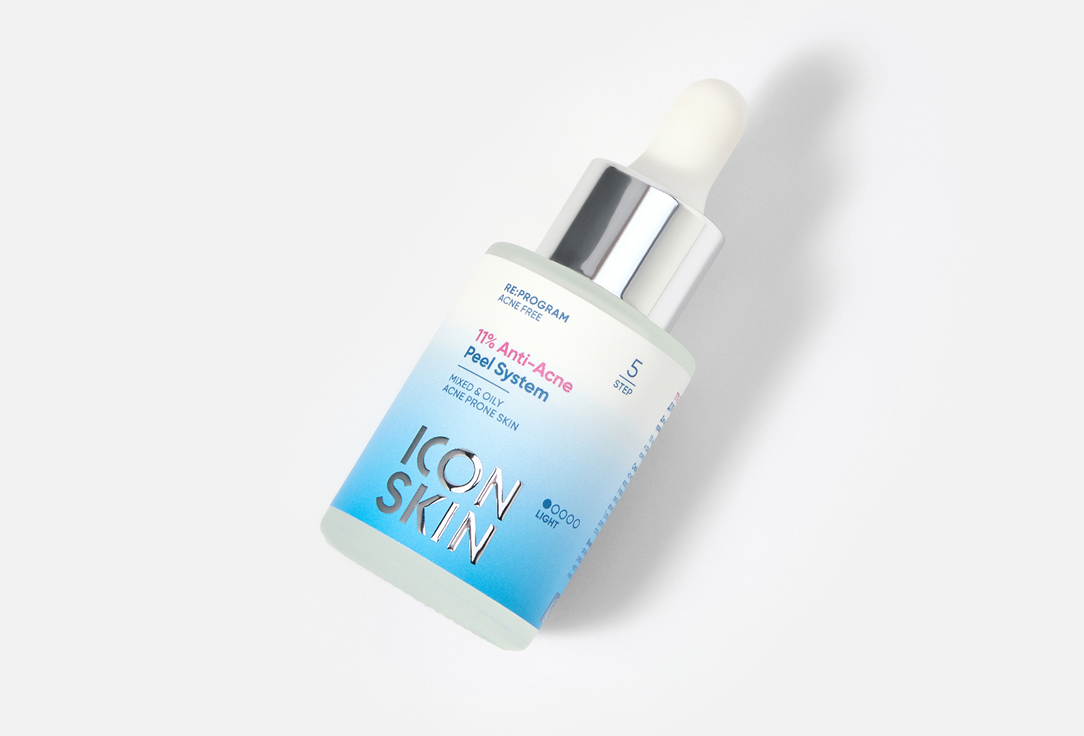 ICON SKIN Face peeler 11% anti acne 30 ml ICON SKIN Face peeler 11% anti acne