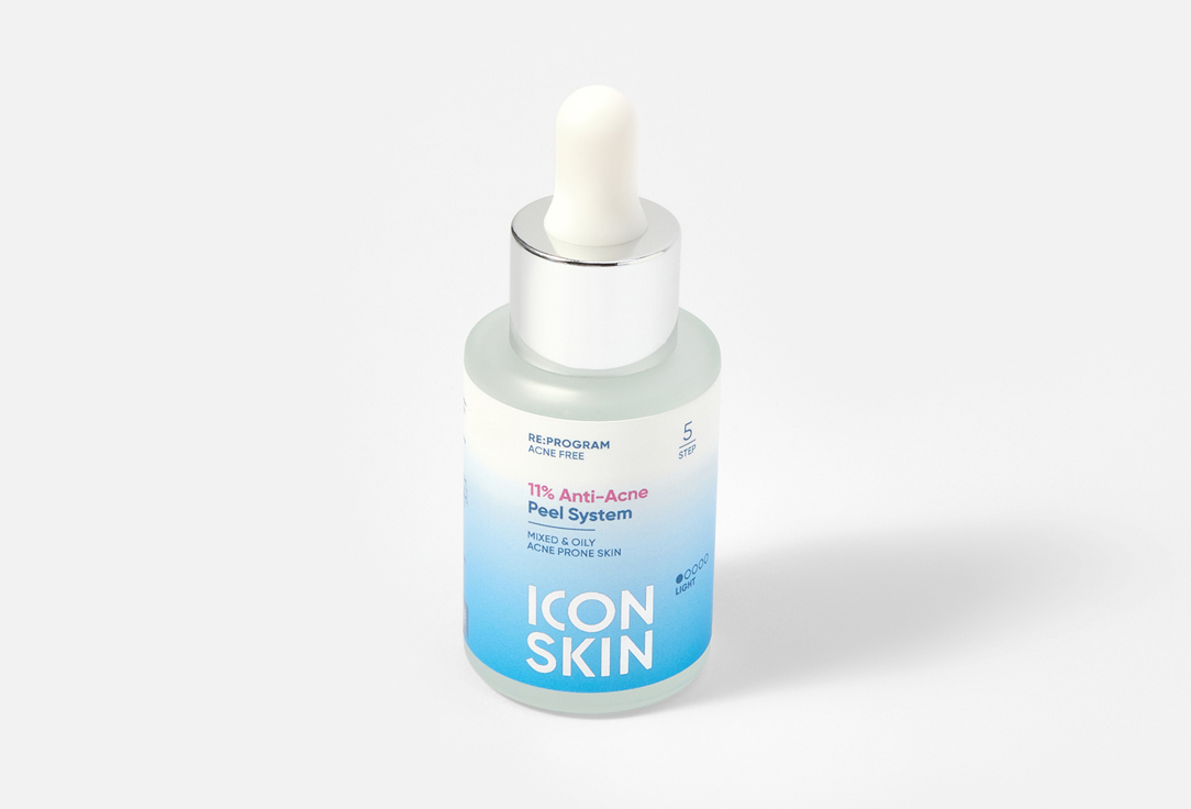 ICON SKIN Face peeler 11% anti acne 30 ml ICON SKIN Face peeler 11% anti acne