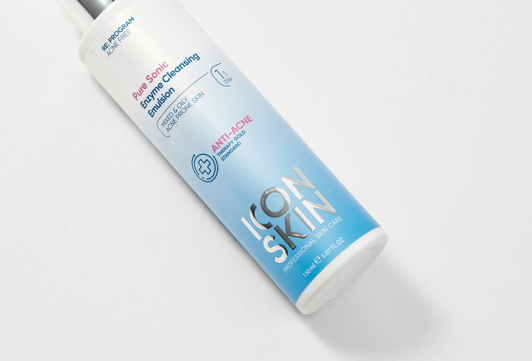 ICON SKIN Face cleansing enzyme emulsion Pure Sonic