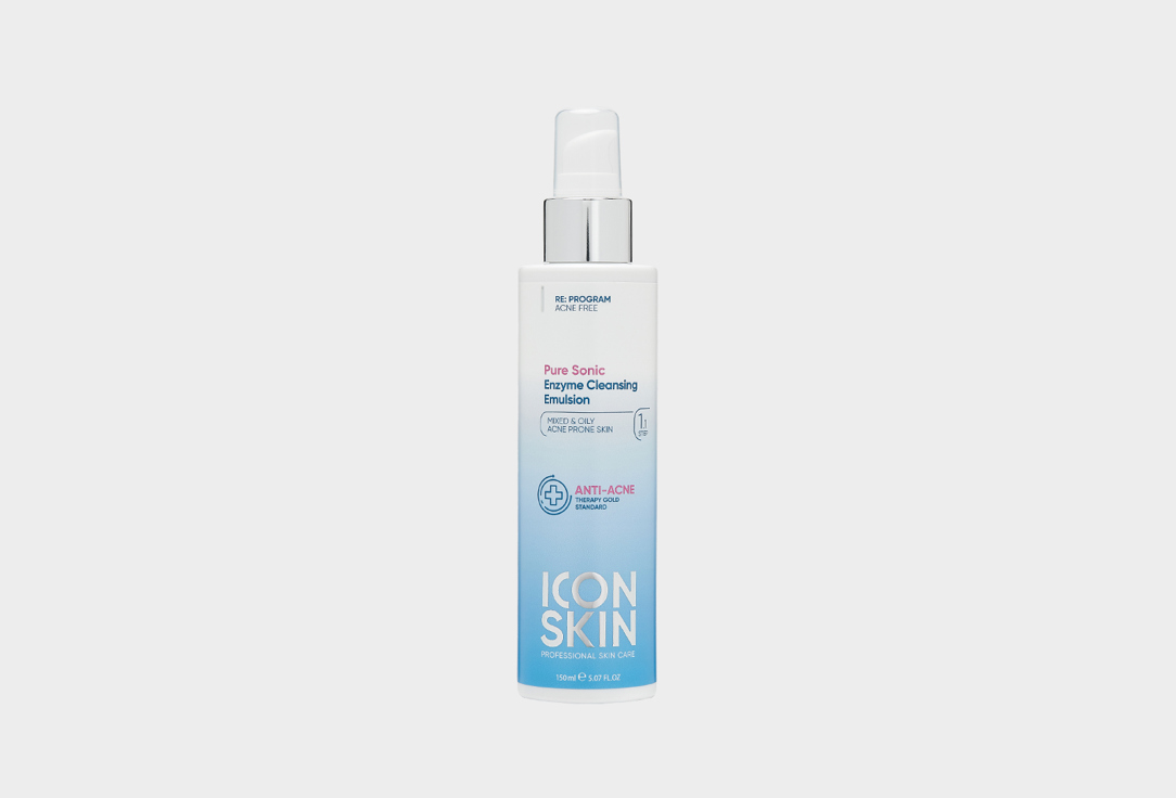 ICON SKIN Face cleansing enzyme emulsion Pure Sonic