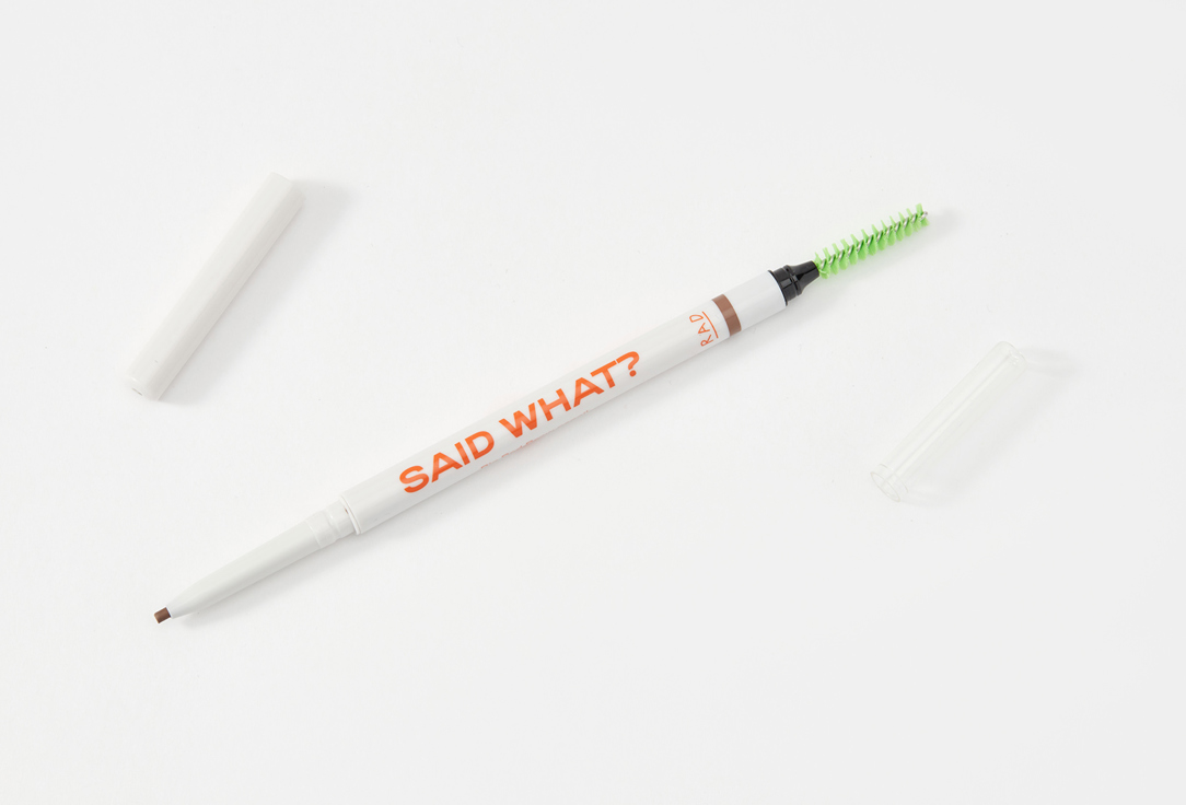RAD AUTOMATIC EYEBROW PENCIL big bad brow pencil 002, Middle brown 0.09 g RAD AUTOMATIC EYEBROW PENCIL big bad brow pencil