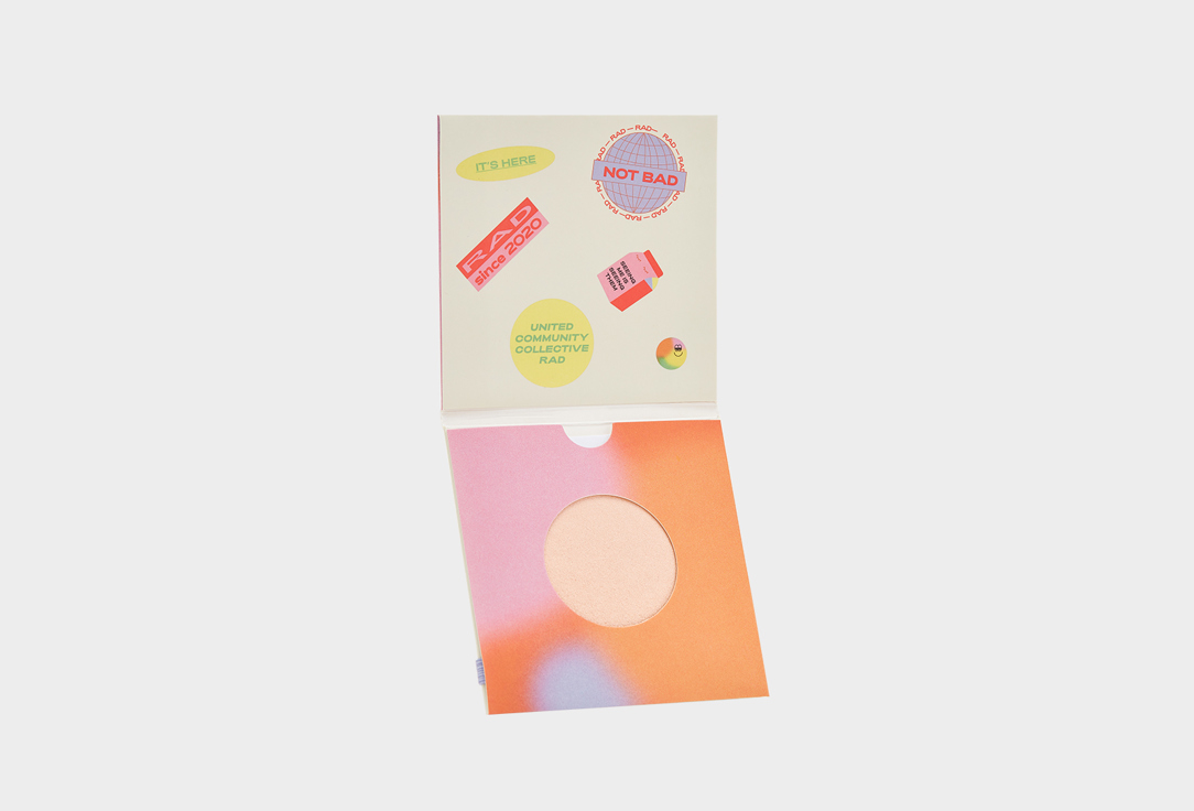RAD Highlighter Shine on Thru 002, Pink 4 g RAD Highlighter Shine on Thru
