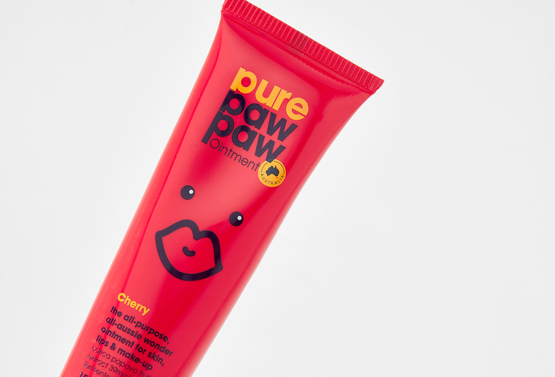Pure Paw Paw nourishing lip ointment balm Cherry coral