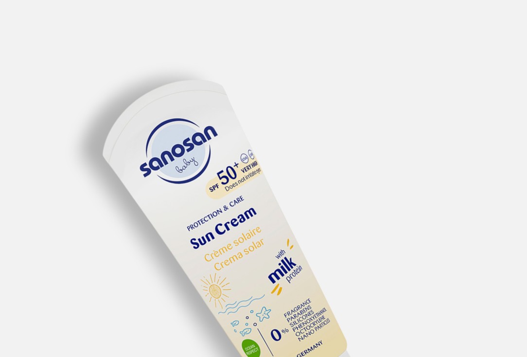 Sanosan Moisturizing Sunscreen SPF50+ Sun Cream
