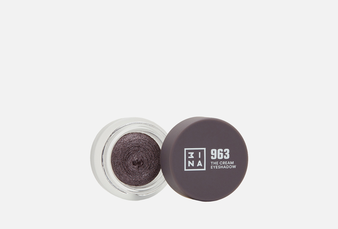 3INA Long-lasting Creamy Eyeshadow The 24H Cream Eyeshadow 963, Grey 3 ml 3INA Long-lasting Creamy Eyeshadow The 24H Cream Eyeshadow