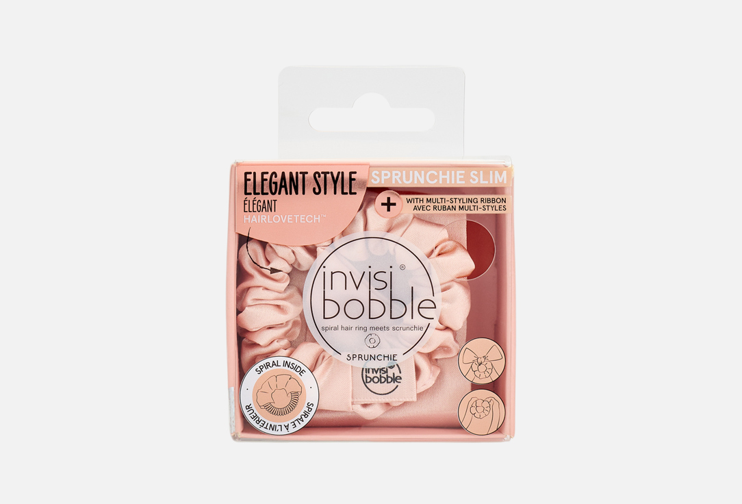 Invisibobble Hair band Sprunchie slim ballerina bow 1 pcs Invisibobble Hair band Sprunchie slim ballerina bow