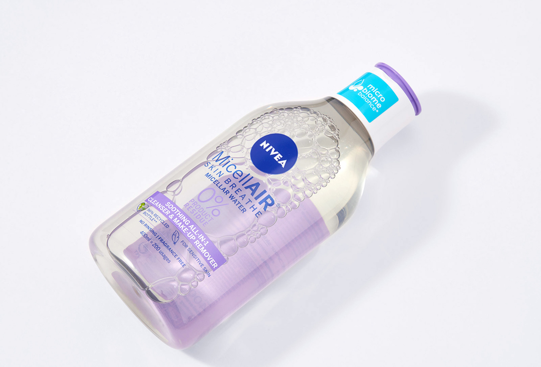 NIVEA Soothing micellar cleansing water for face Micellair water soothing amino acid