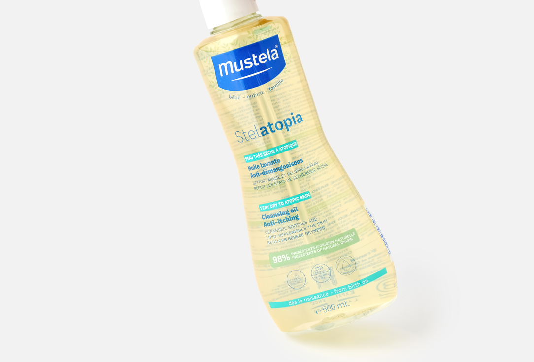Mustela Cleansing Body Oil Stelatopia