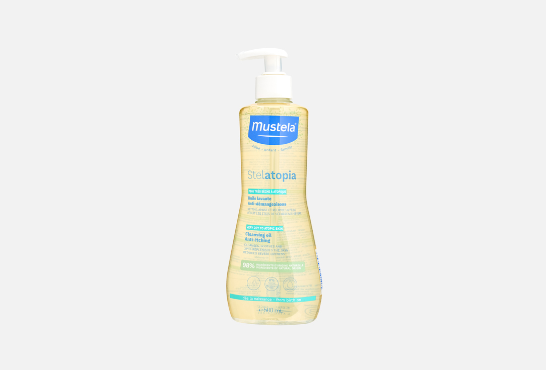 Mustela Cleansing Body Oil Stelatopia